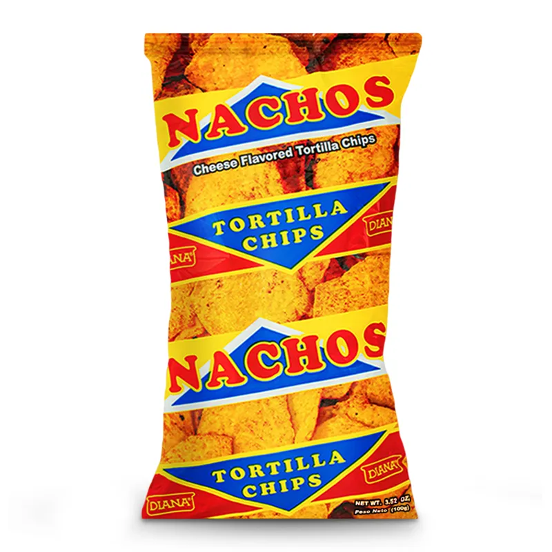 Diana Nachos Tortilla Chips Cheese Flavored Bag view 1
