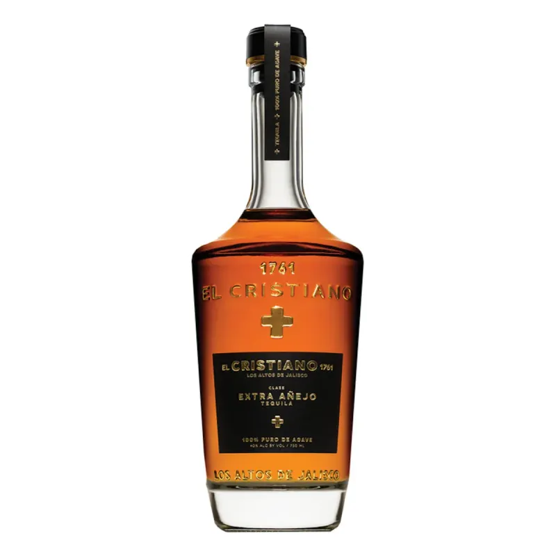 El Cristiano 8 Year Extra Anejo Tequila view 1