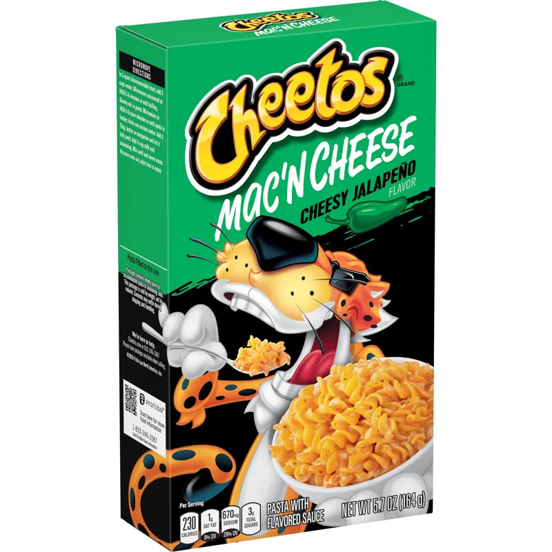 Cheetos Mac 'N Cheese Cheesy Jalapeno Flavor Box view 1