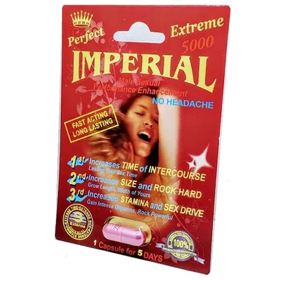 Imperial Superzen 5000 Male Sexual Enhancement Pill