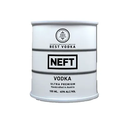 NEFT Vodka White Barrel 100ml