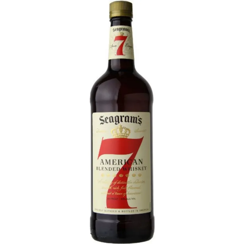 Seagrams 7 Crown Blended American Whiskey view 1
