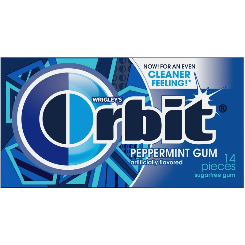 Orbit Peppermint Chewing Gum view 1