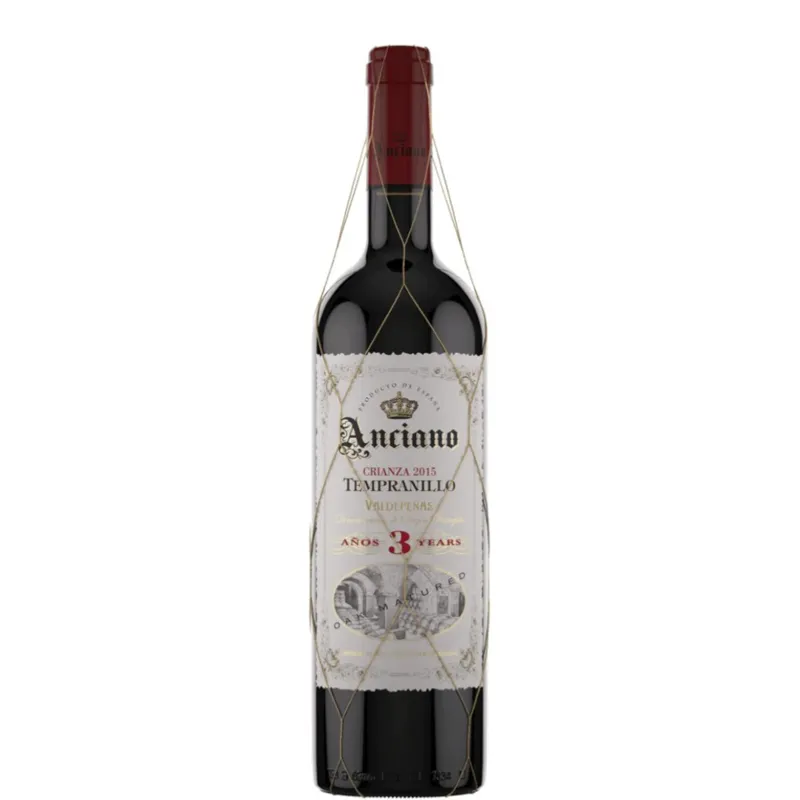 Anciano Crianza Valdepenas Aged 3 Years Tempranillo view 1