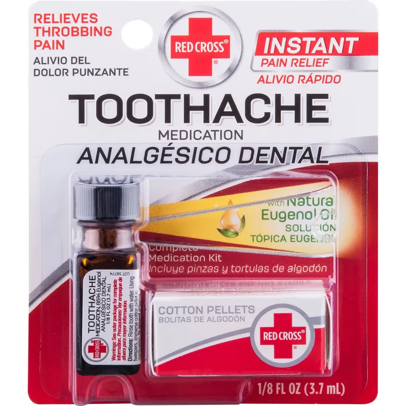 Red Cross Toothache Complete Medication Kit view 1