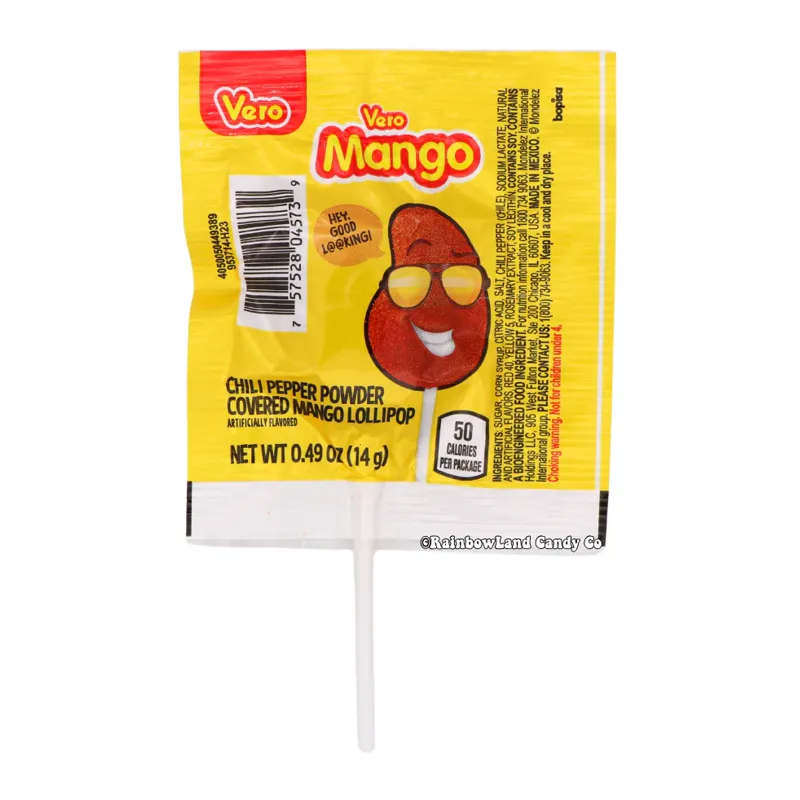 Vero Mango Chili Powdered Covered Mango Lollipops view 1