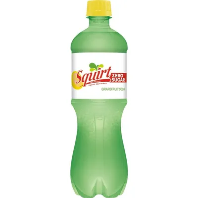 Squirt Zero Sugar Grapefruit Soda 16.9 oz Bottle