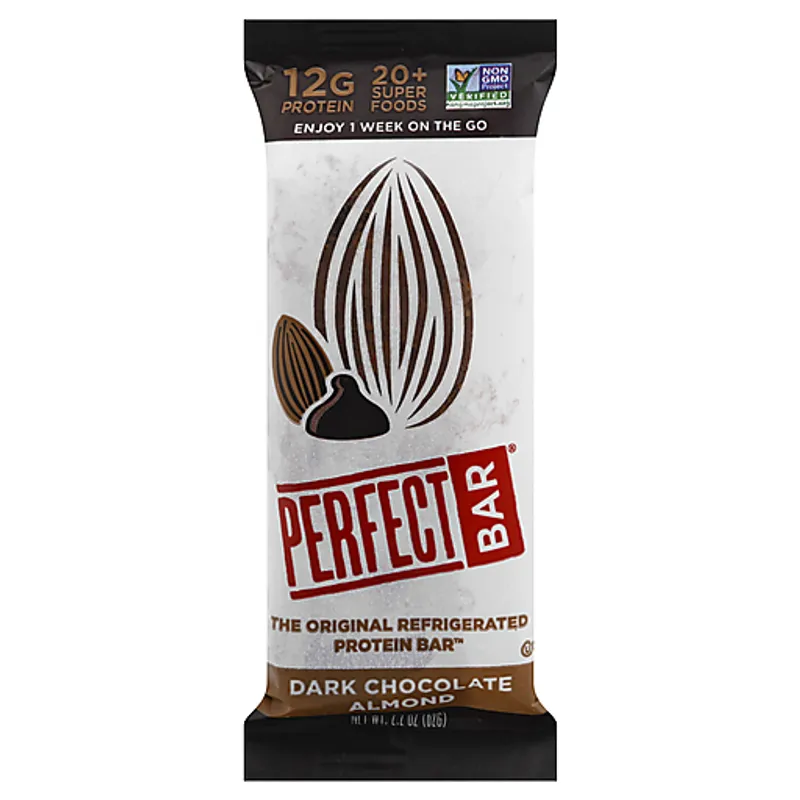 Perfect Bar Dark Chocolate Almond view 1