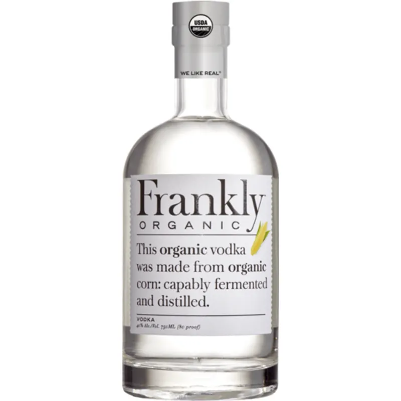 Frankly Organic Vodka view 1
