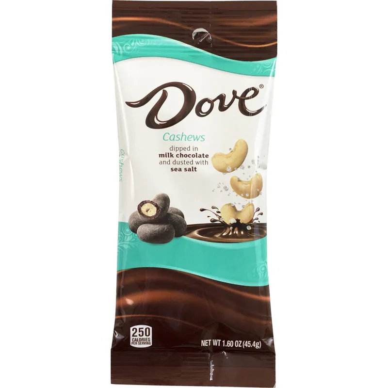 Dove Cashews Dipped In Milk Chocolate And Dusted With Sea Salt view 1