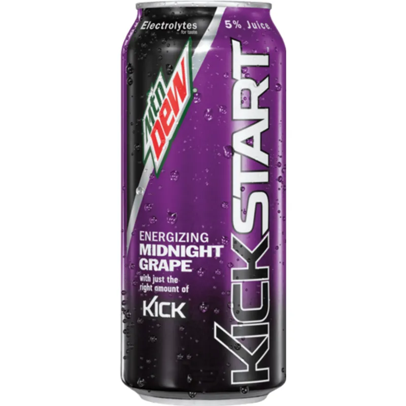 Mountain Dew Kickstart Midnight Grape view 1
