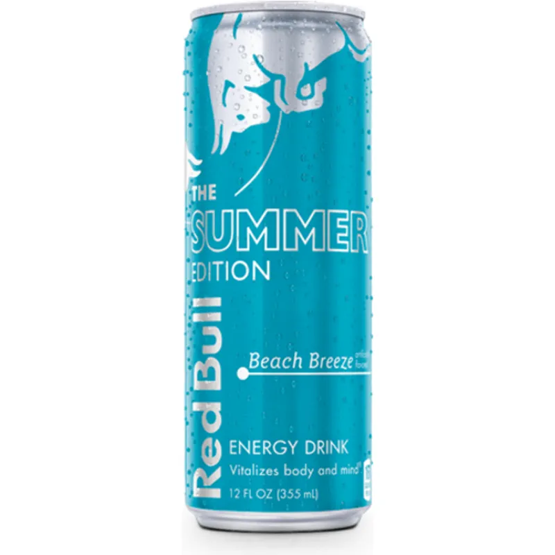 Red Bull The Summer Edition Energy Drink Beach Breeze view 1
