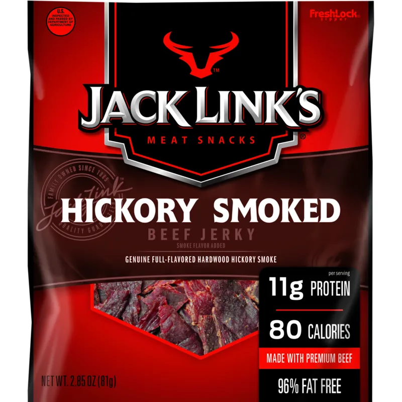 Jack Link's Hickory Smoked Beef Jerky Bag view 1