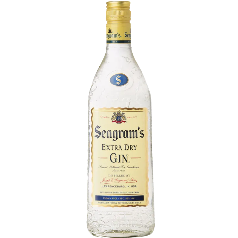 Seagrams Extra Dry Gin view 1