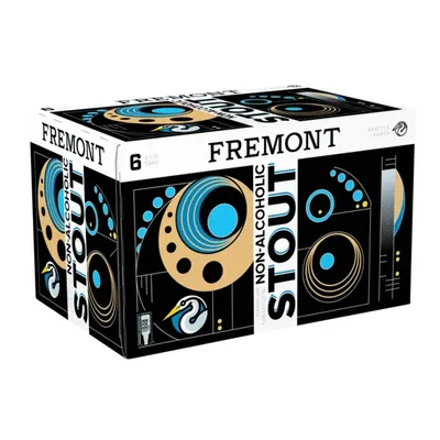 Fremont Brewing Dark Non-Alcoholic Stout 6 Pack 72 oz cans