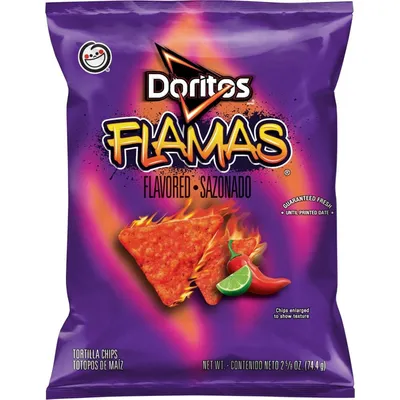 Doritos Flamas Flavored Sazonado 2.625 oz Bag