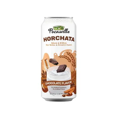 Pocasville Horchata Chocolate Flavor 16.5 oz Bottle