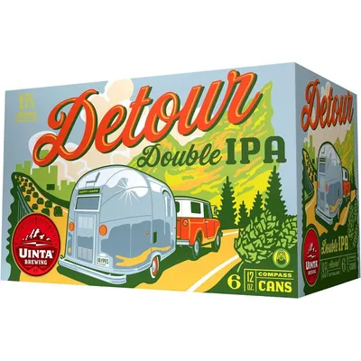 Uinta Detour Double IPA 6x 12oz Cans