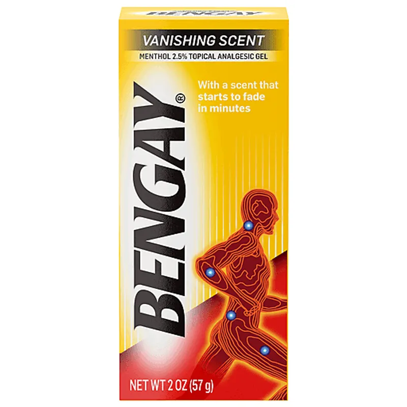 BENGAY Vanishing Scent Analgesic Gel view 1