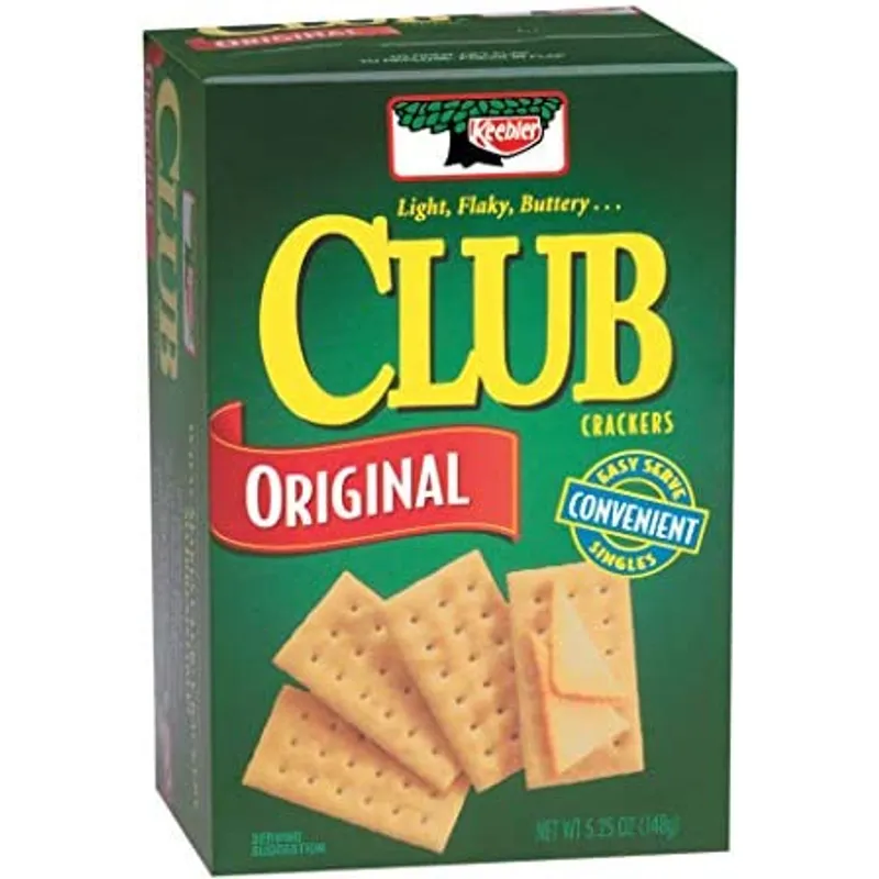 Keebler Club Crackers Original Box view 1