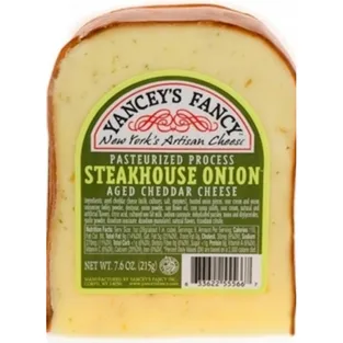 Yanceys Steakhouse Onion Cheddar Cheese