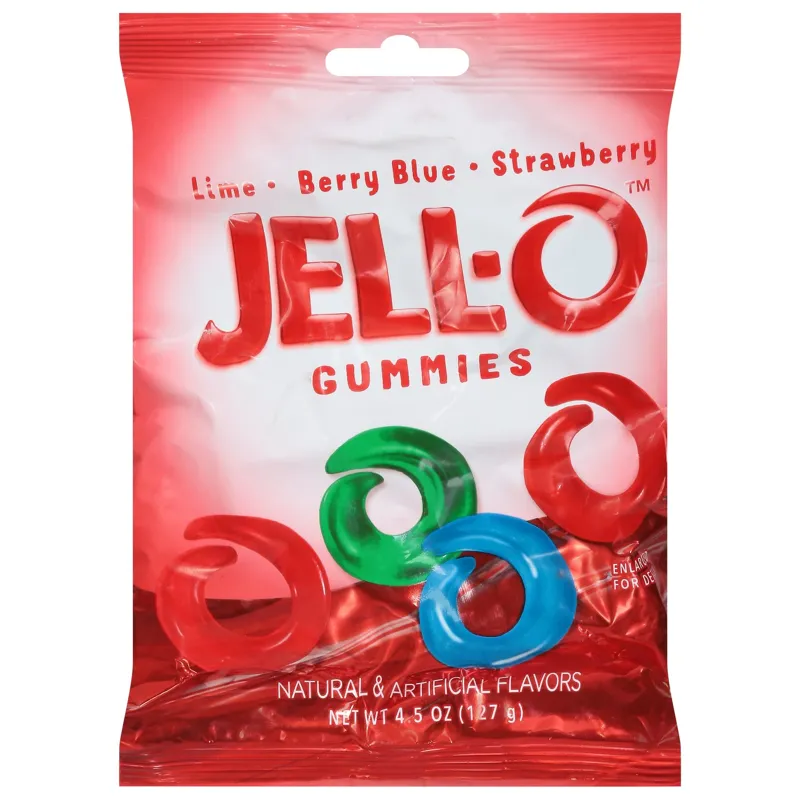 JELL-O Gummies Assorted Flavors view 1