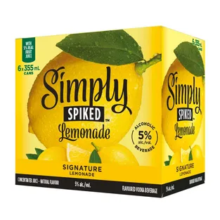Simply Spiked Lemonade