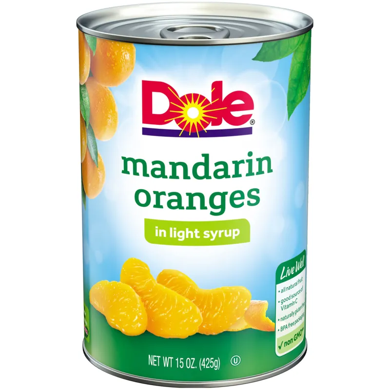 Dole Mandarin Oranges view 1