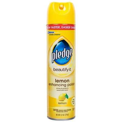 Pledge Lemon Clean Furniture Spray 9.7 oz