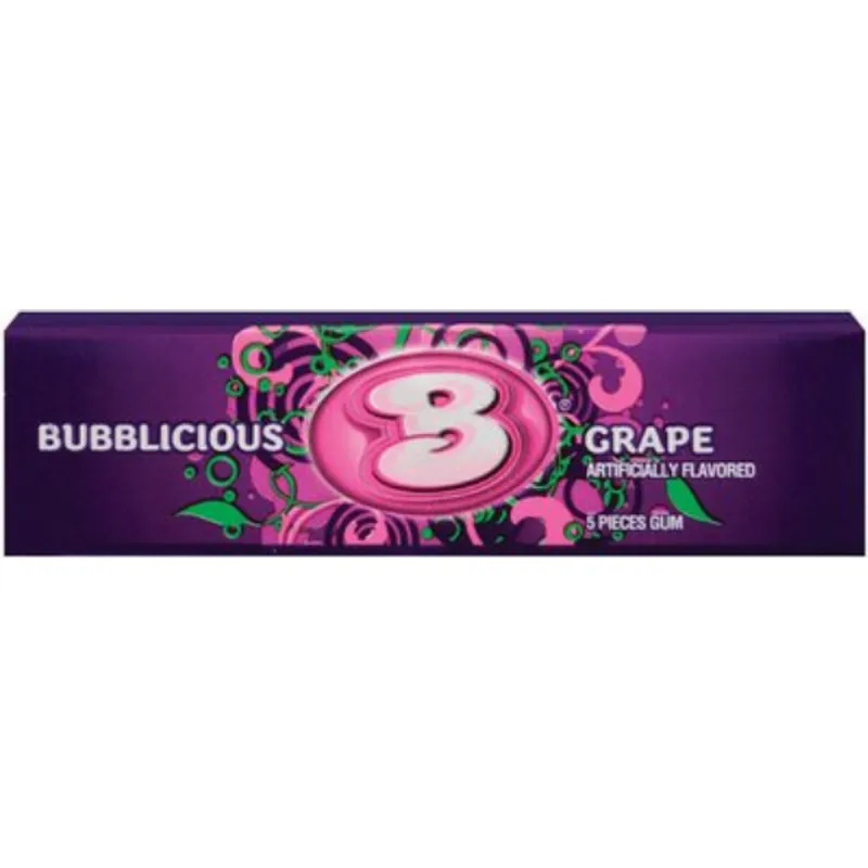 Bubblicious Gum Grape view 1