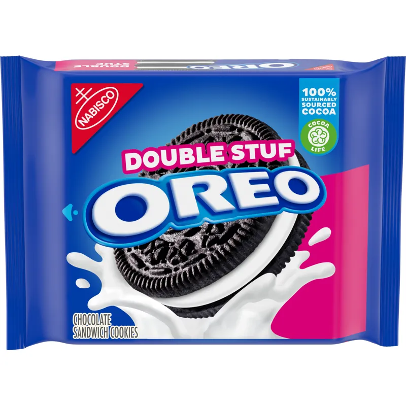 Oreo Double Stuf Chocolate Sandwich Cookies view 1