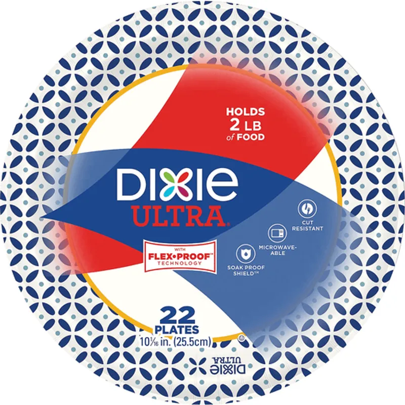 Dixie Ultra Paper Plates view 1
