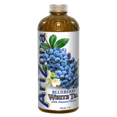 Arizona Blueberry White Tea 34 oz Bottle