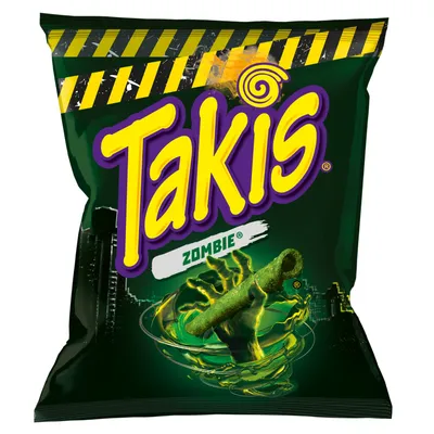 Takis Zombie Habanero & Cucumber Tortilla Chips 3.25 oz Bag