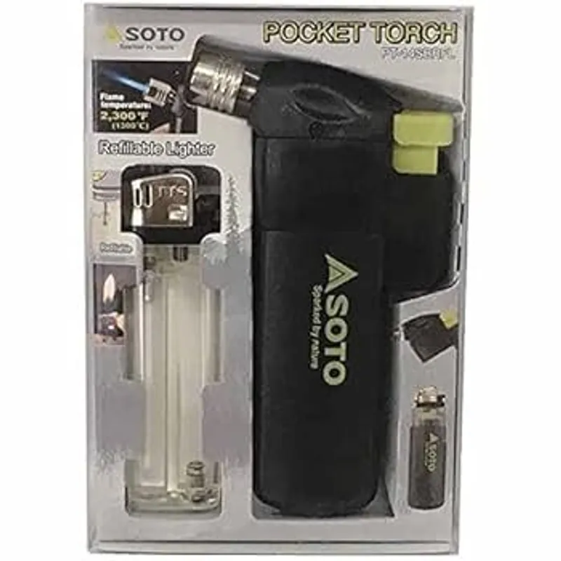 SOTO Pocket Torch with Refillable Lighter view 1