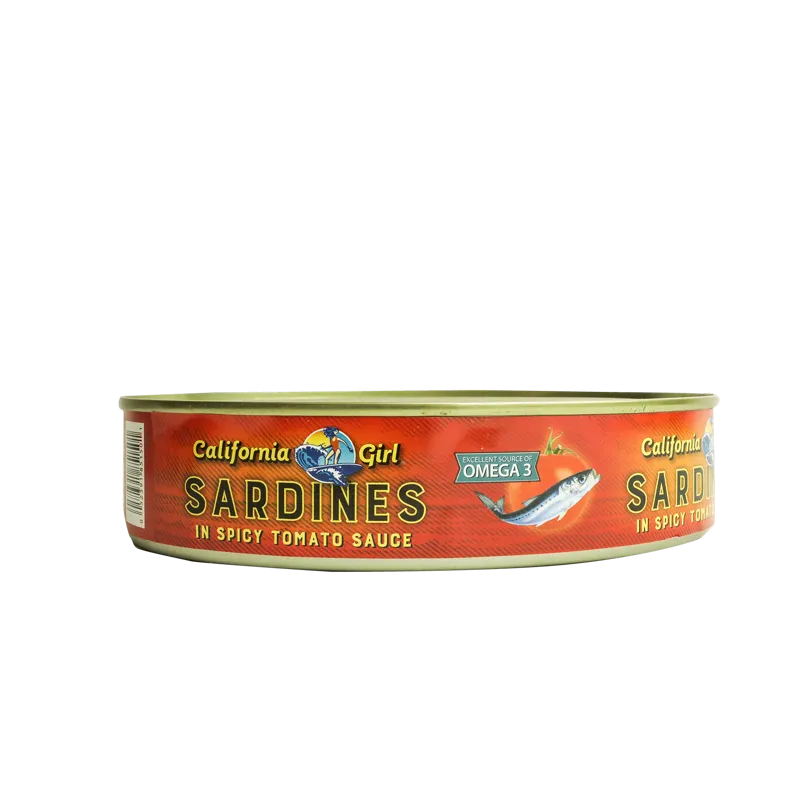 California Girl Sardines In Spicy Tomato Sauce view 1