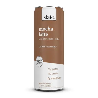 Slate Mocha Latte Coffee 11 oz Can