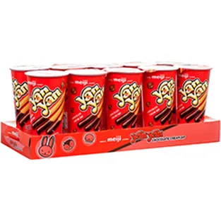 Meiji Yan Yan Cracker Stick With Dip Chocolate Cream