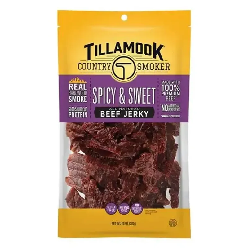 Tillamook Spicy & Sweet Beef Jerky view 1