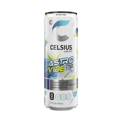 Celsius Sparkling Astro Vibe Energy Drink 12 oz Can