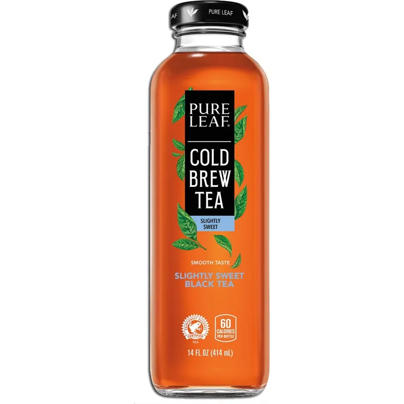 Pure Leaf Cold Brew Tea Slightly Sweet Black Tea view 1