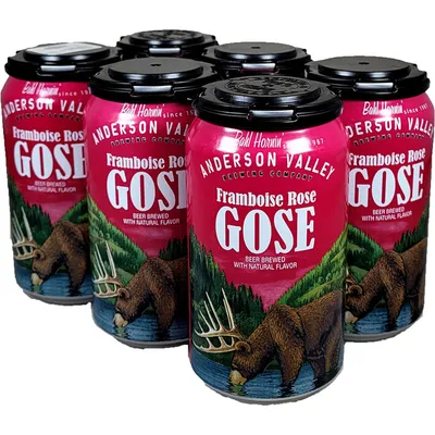 Anderson Valley Gose Series 1 - Framboise Rose Gose 6 Pack 12oz Cans