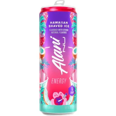 Alani Nu Hawaiian Shaved Ice Energy Drink 12 oz Can