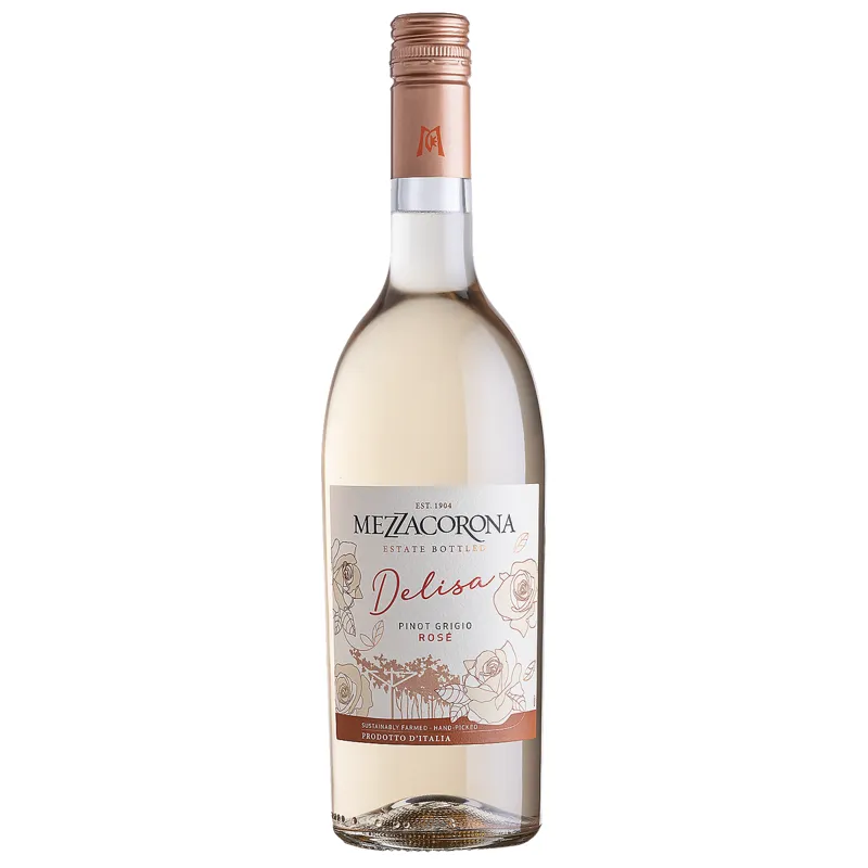 Mezzacorona Delisa Pinot Grigio Rosé view 1