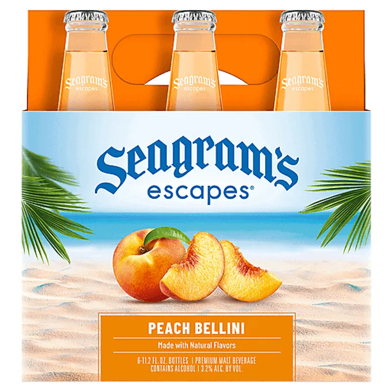 Seagram's Escapes Peach Bellini view 1