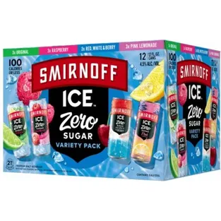 Smirnoff Ice Zero Sugar Variety Malt Beverages