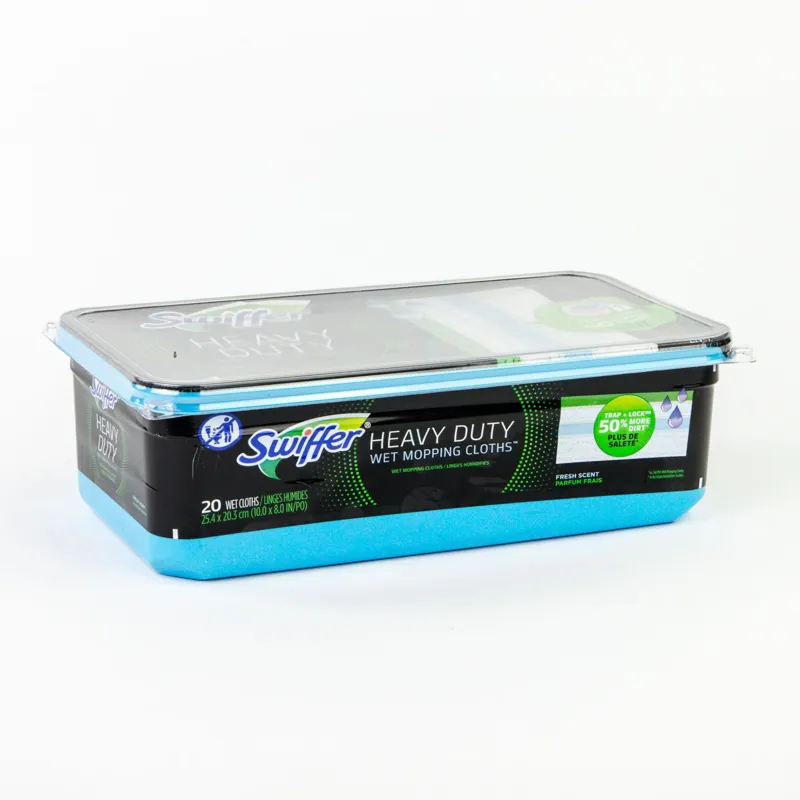 Swiffer Wet Mopping Cloths Refills Box view 1