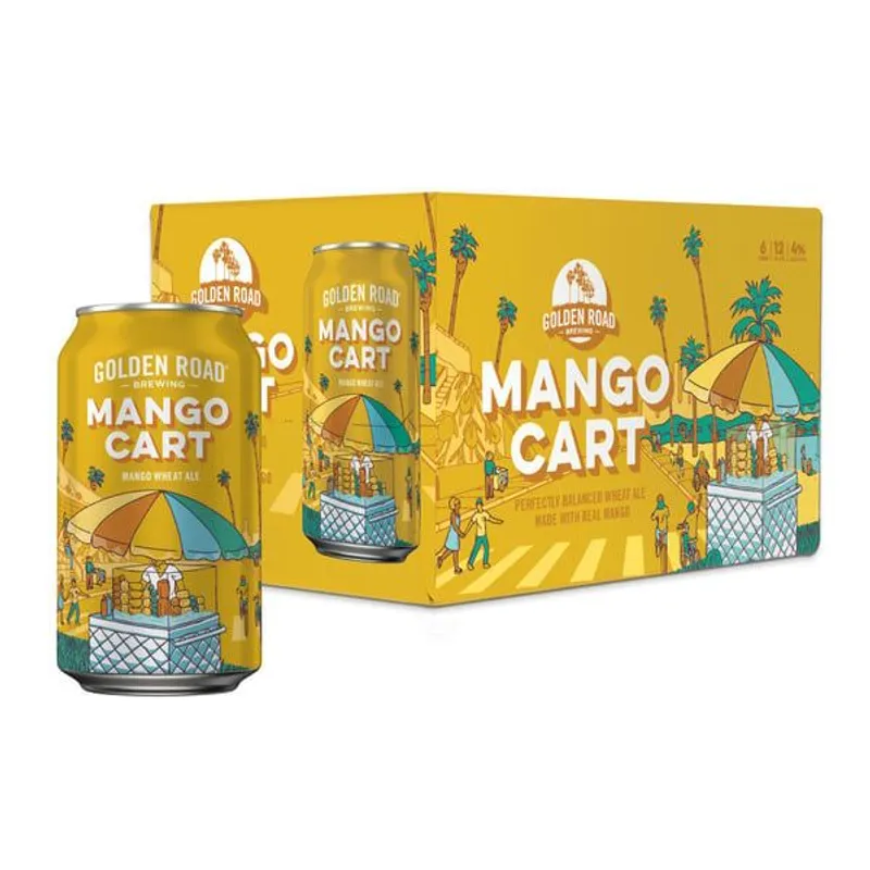 Golden Road Mango Cart Wheat Ale view 1