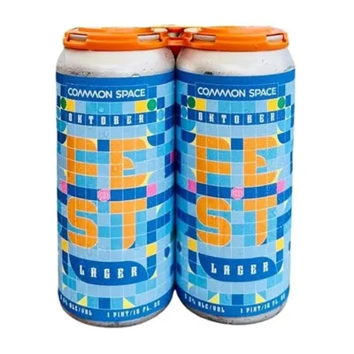 Common Space Oktoberfest Lager 4-pack 16oz cans