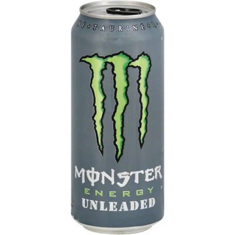 Monster Unleaded Energy Drink view 1